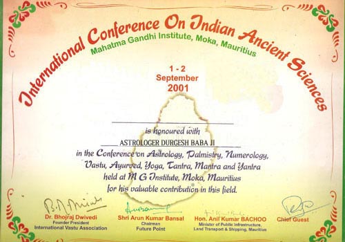 Astrologer Durgesh Baba Ji